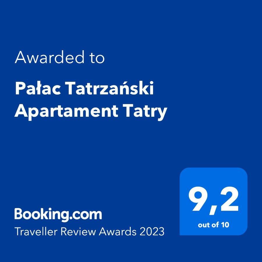 Palac Tatrzanski Apartament Tatry Bukowina Tatrzanska Ngoại thất bức ảnh